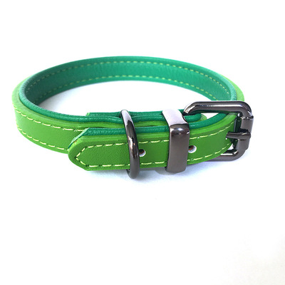 寵物真皮皮帶扣項(xiàng)圈代加工貼牌OEM/ODM