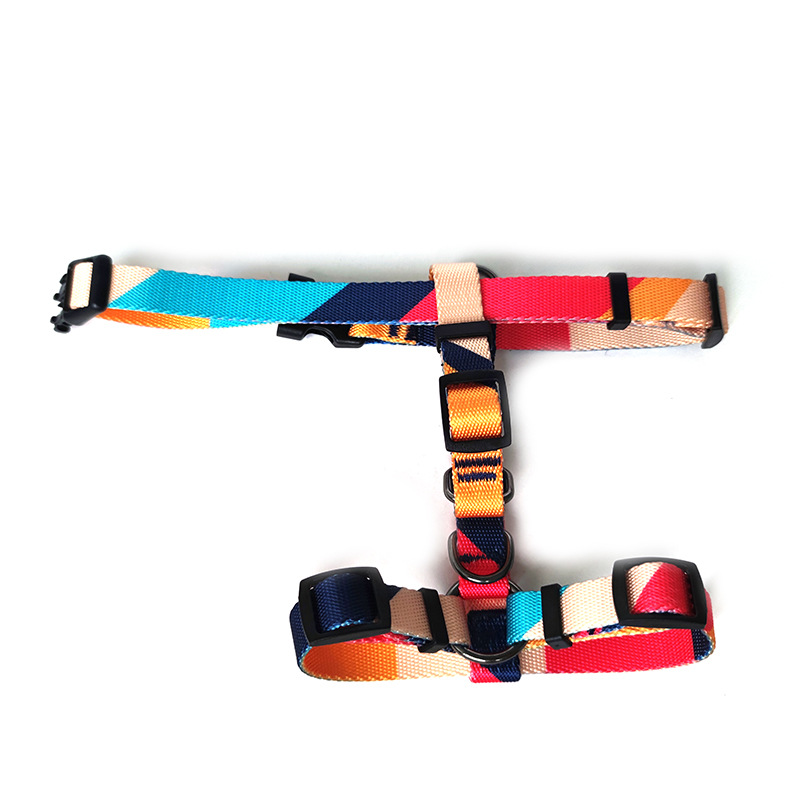 寵物新款H形工字牽引胸背帶OEM/ODM定制代加工
