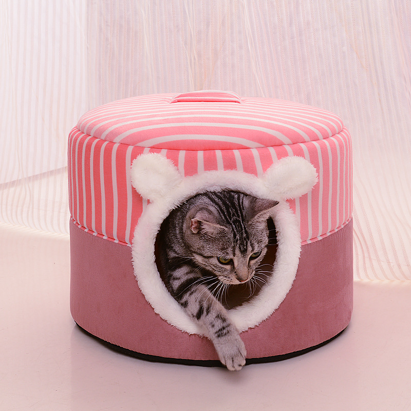 貓窩冬季保暖貼牌定制代加工