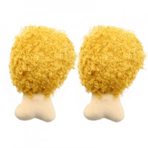 Petcircle寵物玩具網(wǎng)紅大雞腿耐咬發(fā)聲訓(xùn)練玩具代加工貼牌OEM/ODM