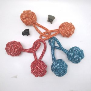 狗狗玩具單色雙連球貼牌OEM/ODM