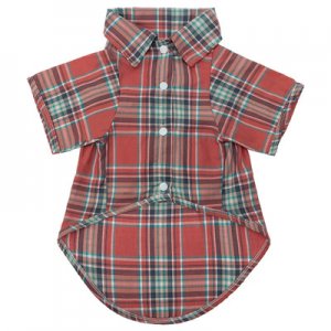 寵物格子襯衫可OEM/ODM代工