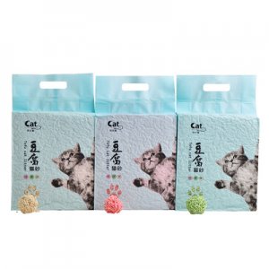 小顆粒無(wú)粉塵豆腐貓砂OEM代加工