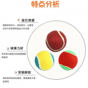 訓(xùn)練狗狗訓(xùn)練橡膠球OEM/ODM代加工