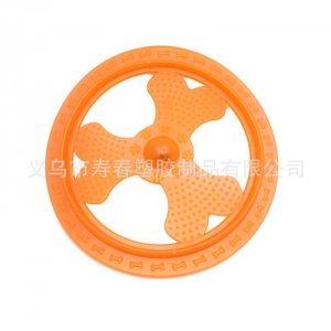 無(wú)毒環(huán)保 PVC閃光飛盤(pán)寵物玩具OEM/ODM代加工