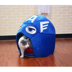 美國隊(duì)長寵物狗窩墊OEM代加工