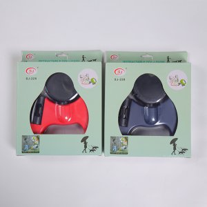 自動(dòng)伸縮牽引繩一拖二雙頭OEM代加工