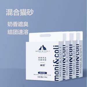 Moni Coli混合豆腐貓砂4包裝10公斤20公斤