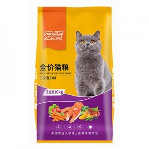 安肯三文魚口味貓糧 10KG裝