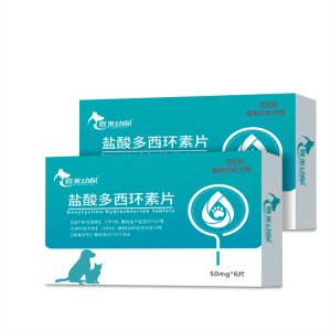 壹米動保鹽酸多西環(huán)素片貓犬6片/盒