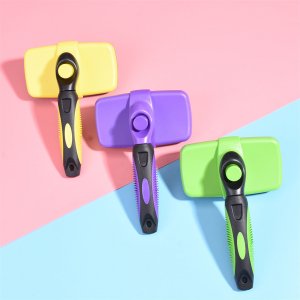 AMD自潔梳貓犬黃色,綠色,藍色,紫色,粉色,墨綠色