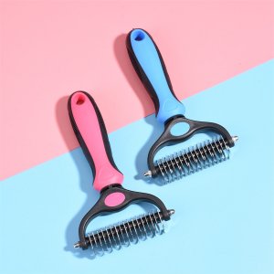 AMD開結(jié)梳狗狗小號16.5*7.7cm,大號17.5*10.3cm