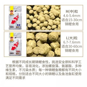 海豚銀袋裝錦鯉魚飼料