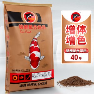 海豚錦鯉魚飼料40斤