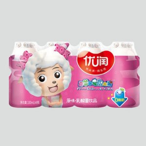 優(yōu)潤原味乳酸菌飲品原味100mlX4