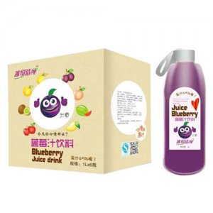 冰紛清藍(lán)莓汁飲料1LX6瓶
