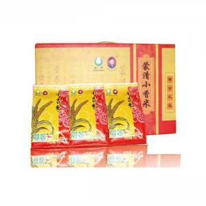 蒙清小香米黃金禮盒