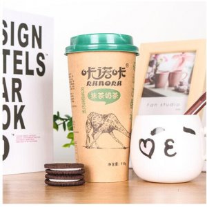 咔喏咔抹茶奶茶