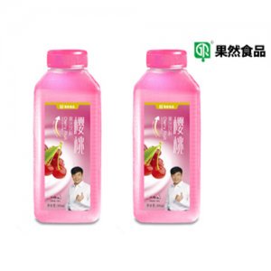 果然櫻桃果汁飲料500ML