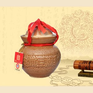 石寶寨1300g二號(hào)紫砂壇腐乳