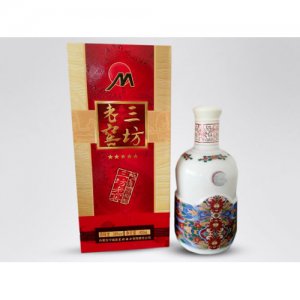 三坊老窖花瓶裝白酒