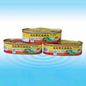 廣瑞豆豉黃花魚(yú)魚(yú)罐頭