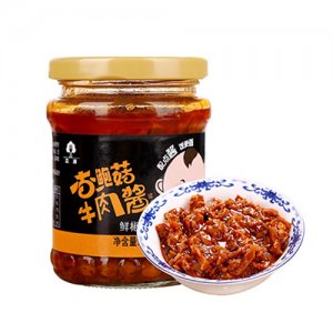 森源杏鮑菇牛肉醬168g