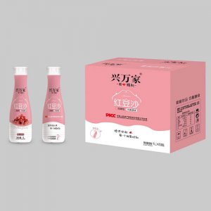 興萬家紅豆沙飲品箱裝
