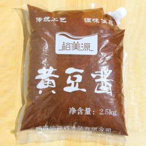 裕美源黃豆醬2.5公斤
