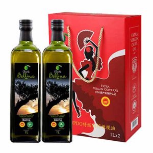 蓓琳娜PDO特級初榨橄欖油1L禮盒紅