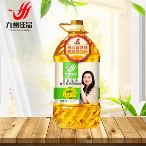 九州佳品菜籽濃香食用植物調(diào)和油桶裝