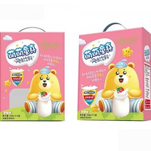 未來星萌萌童真兒童飲品草莓味