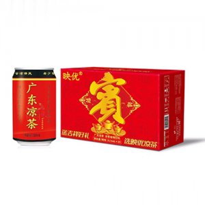 映優(yōu)廣東涼茶植物飲料310mlx20罐箱裝