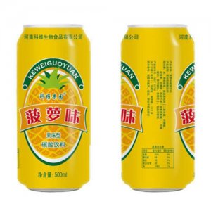 科維果園菠蘿味碳酸飲料500ml