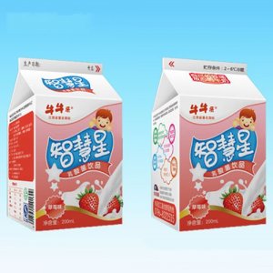 牛牛樂智慧星乳酸菌草莓味200ml