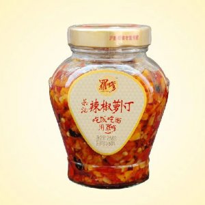 翹嘟嘟茶油辣椒蘿卜丁268g