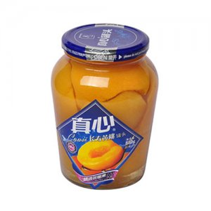 真心長(zhǎng)壽黃桃罐頭
