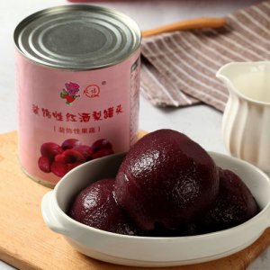 雙福紅酒梨罐頭（紅酒梨瓣）(烘焙專用)820克