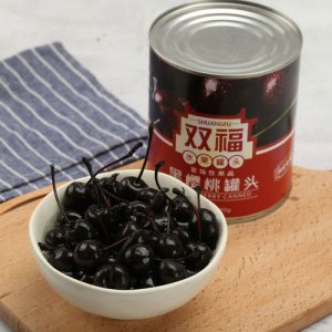 雙福糖水黑櫻桃罐頭(烘焙專用)820克