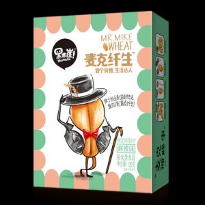 黑木崖麥克纖生膨化米果麻辣味