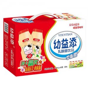 幼益添乳酸菌飲料原味100mlx40瓶