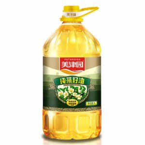 美津園非轉(zhuǎn)基因物理壓榨純茶籽油5L