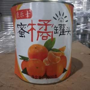 康樂士糖水黃蜜橘罐頭