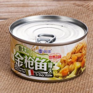 遠(yuǎn)洋意大利風(fēng)味金槍魚(yú)罐頭