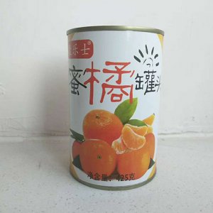康樂士糖水黃蜜橘罐頭425g