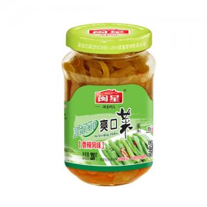 閩星香辣脆咔咔爽口菜-高瓶200g