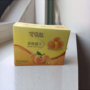 百桃匯黃桃罐頭箱裝