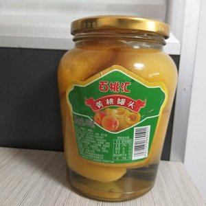 百桃匯黃桃罐頭500g