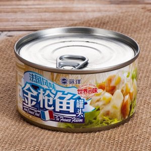 遠(yuǎn)洋法國(guó)風(fēng)味金槍魚(yú)罐頭