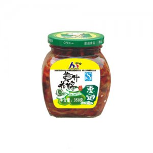 惠通黃花什錦-350克瓶裝小菜